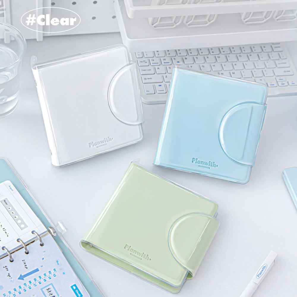 Jelly Clear Pocket Magnetic Journal