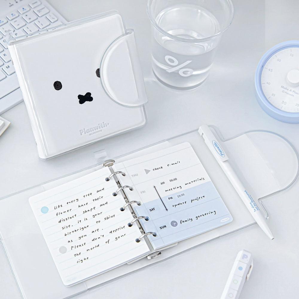 Jelly Clear Pocket Magnetic Journal