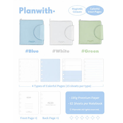 Jelly Clear Pocket Magnetic Journal