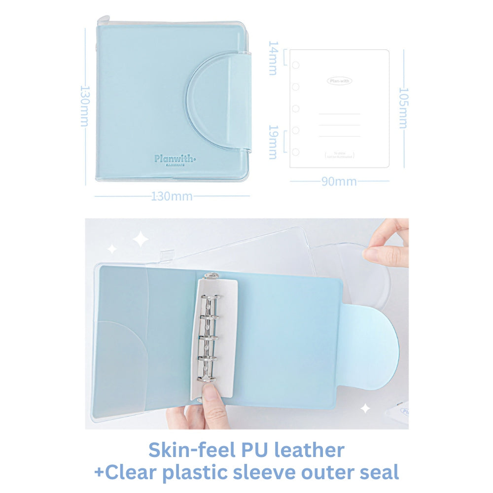 Jelly Clear Pocket Magnetic Journal