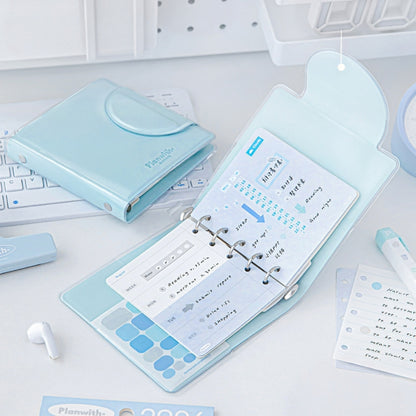 Jelly Clear Pocket Magnetic Journal