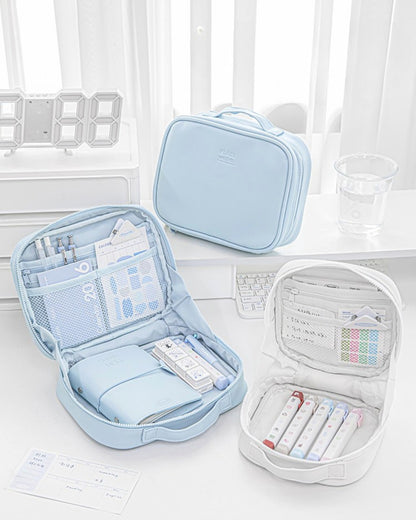 Journal Transit Aesthetic L-Shaped Stationery Pouch