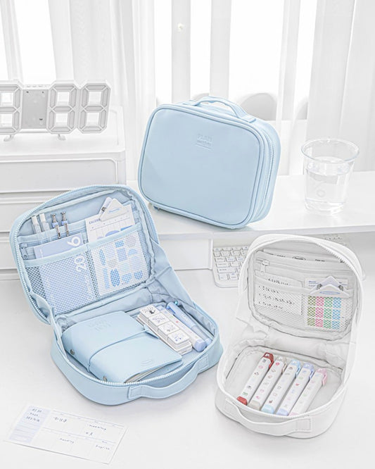 Journal Transit Aesthetic L-Shaped Stationery Pouch