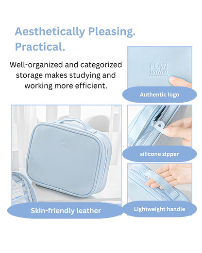 Journal Transit Aesthetic L-Shaped Stationery Pouch