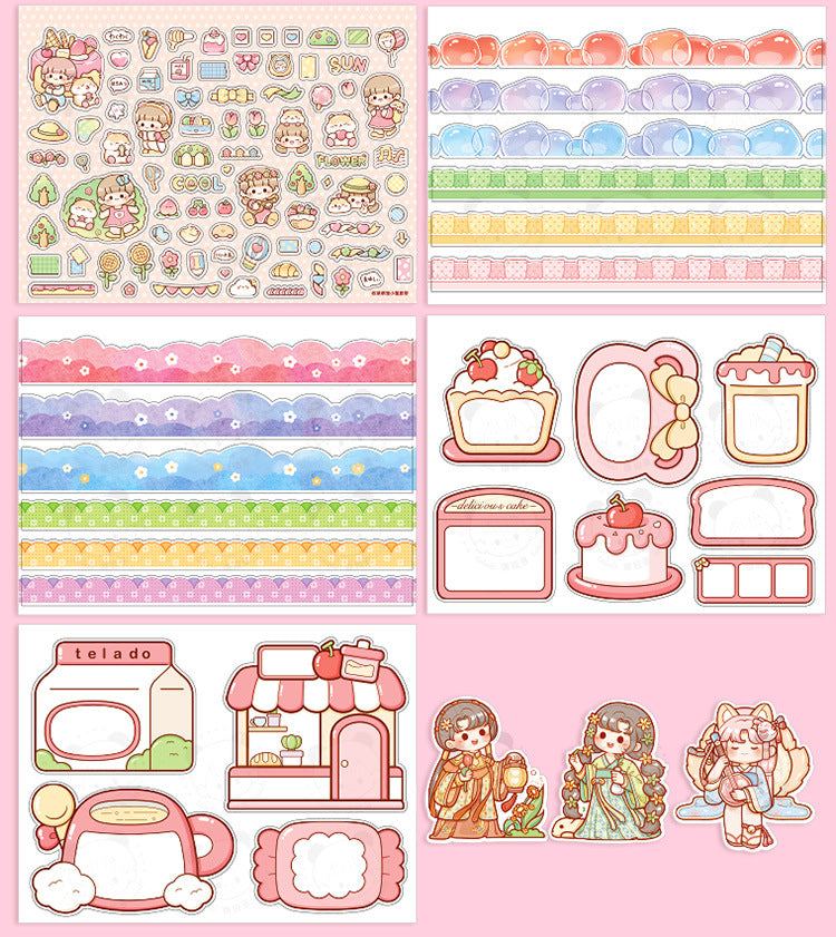 Journaling Deco Sticker Book