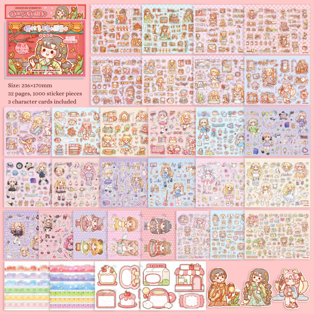 Journaling Deco Sticker Book