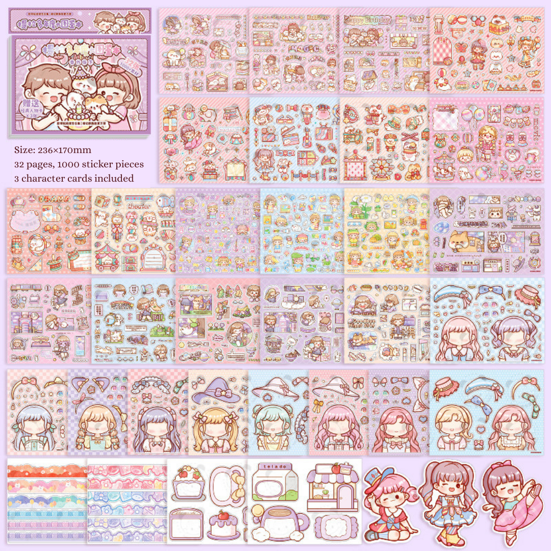 Journaling Deco Sticker Book