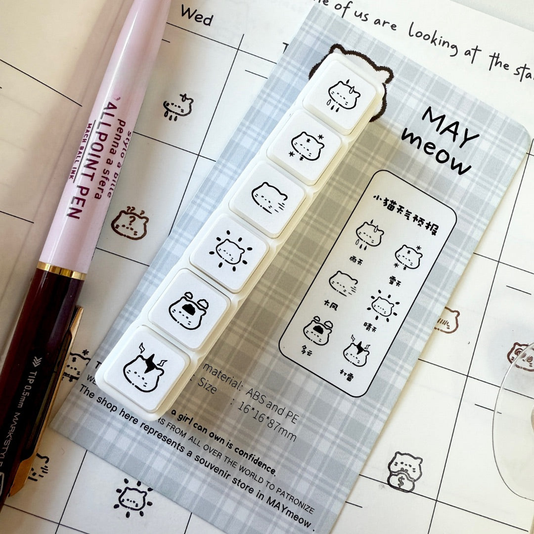 Original Cat Head 6-in-1 Stamps