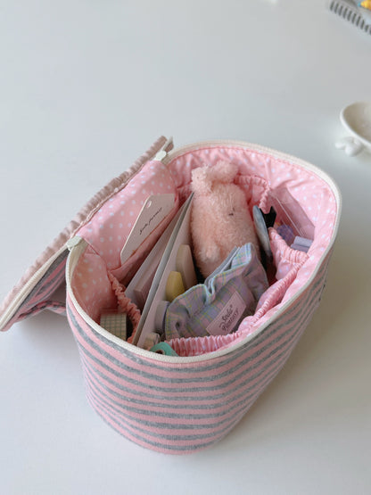 Sugar Cube Soft Knit Storage Bag