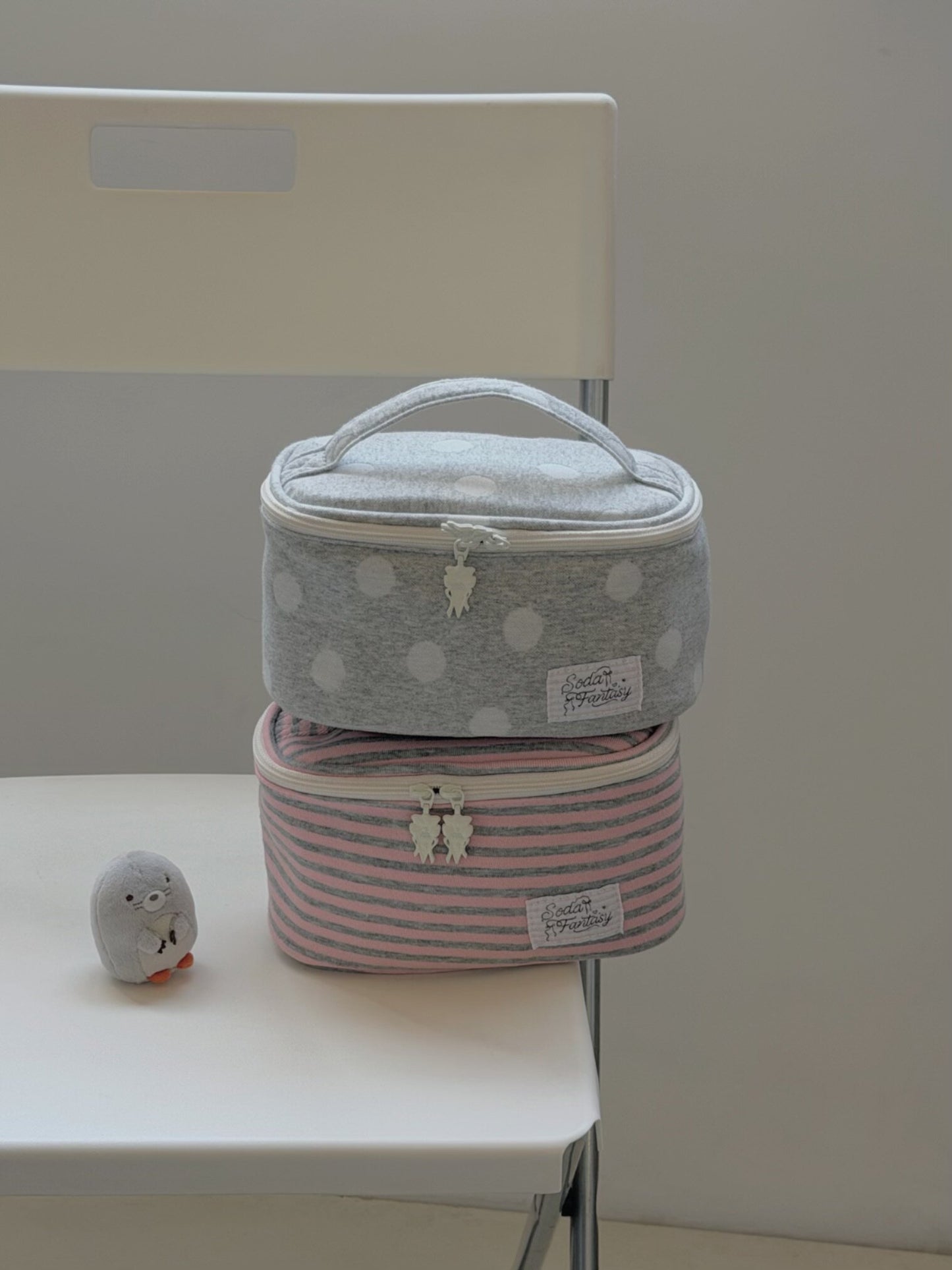 Sugar Cube Soft Knit Storage Bag