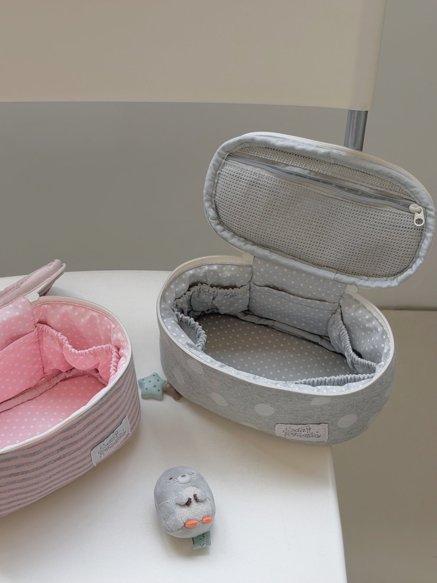 Sugar Cube Soft Knit Storage Bag