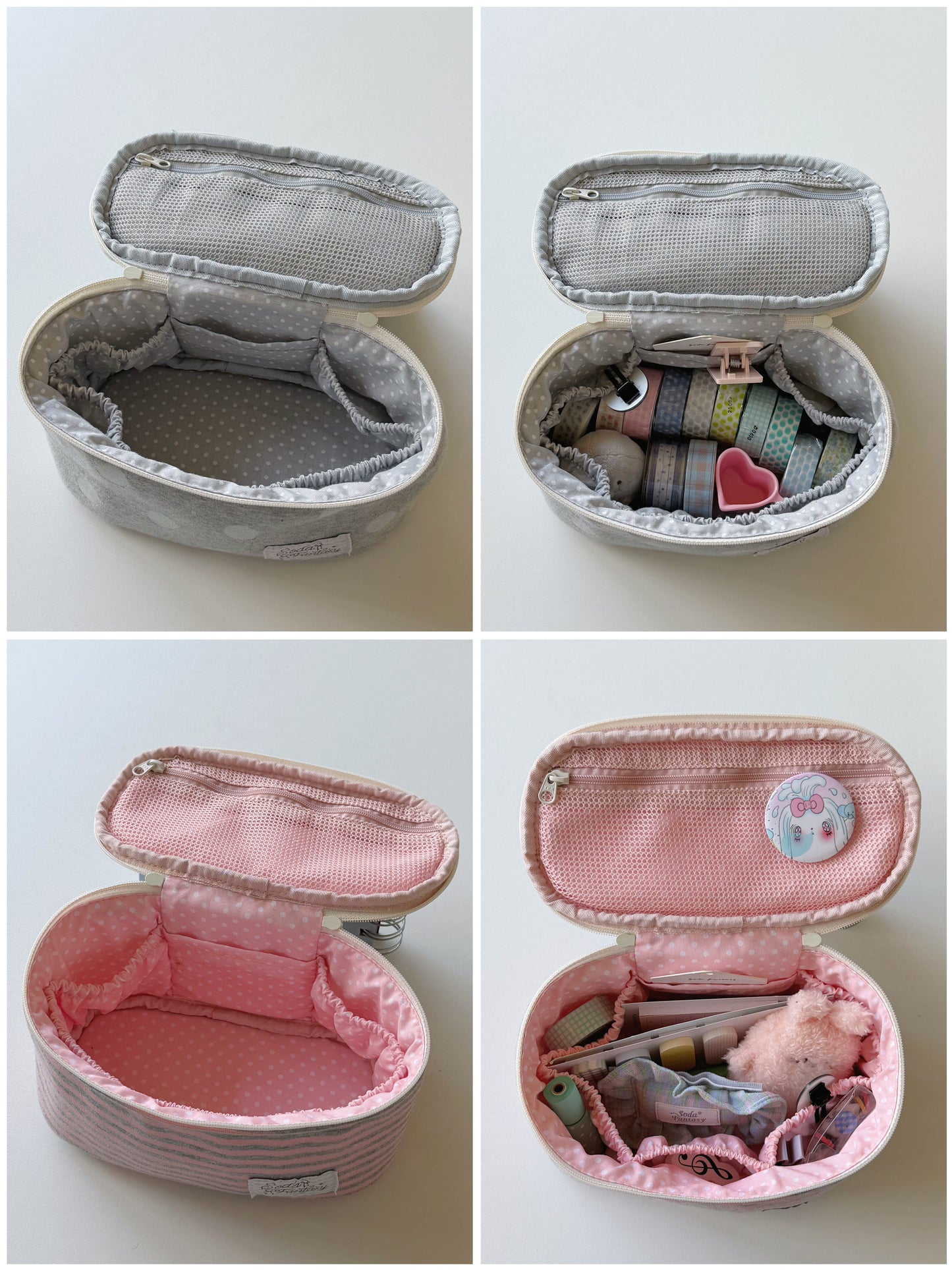 Sugar Cube Soft Knit Storage Bag