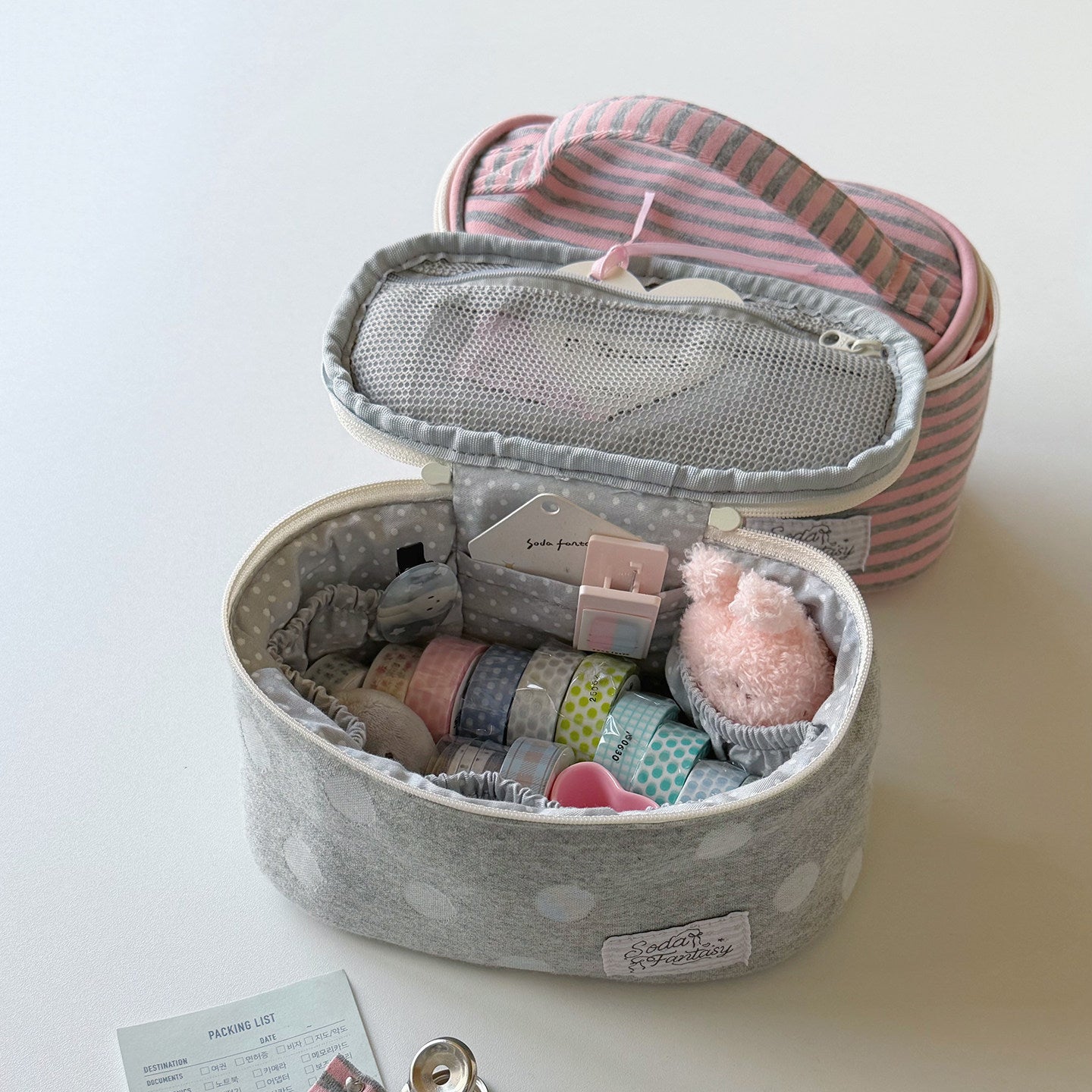 Sugar Cube Soft Knit Storage Bag