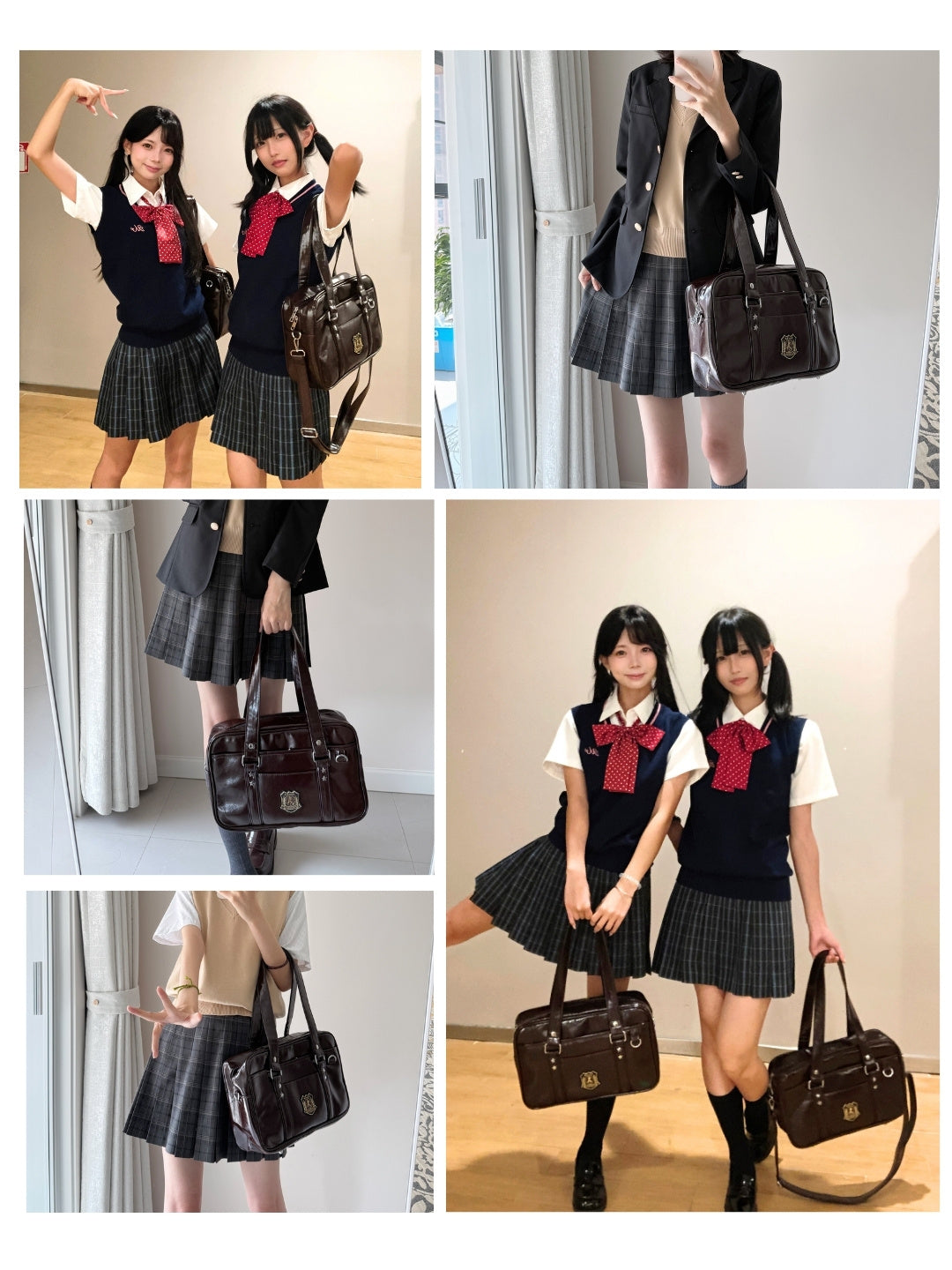 Large Capacity Japanese JK Uniform Bag