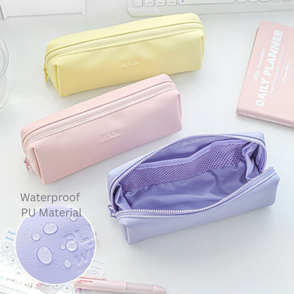 Leather Soft-Open Pencil Case