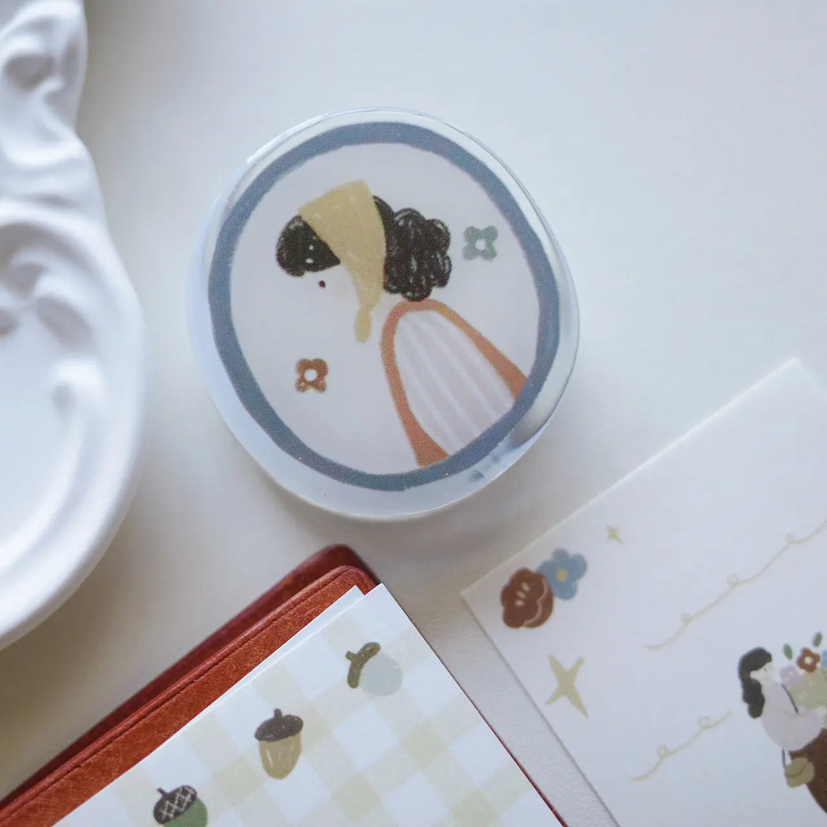 Light Retro Clips – Apple & Bouquet Series