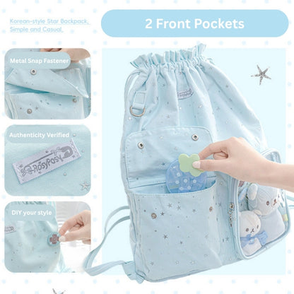 Star River Lightweight Drawstring Ita Bag