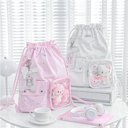 Star River Lightweight Drawstring Ita Bag