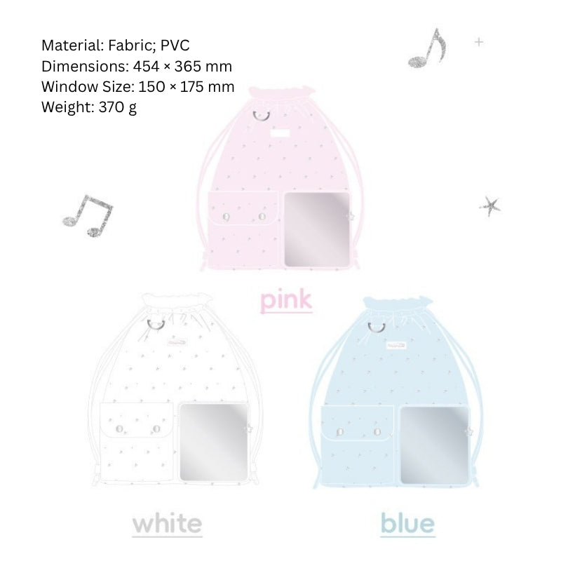 Star River Lightweight Drawstring Ita Bag