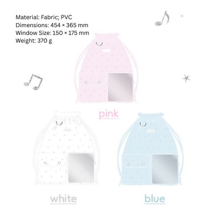 Star River Lightweight Drawstring Ita Bag