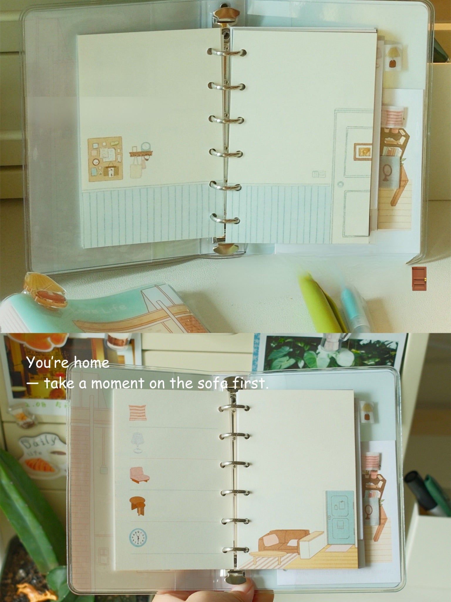 Little Room Monthly Planner Refill & Binder – M5 / A7 / A6per Sizes