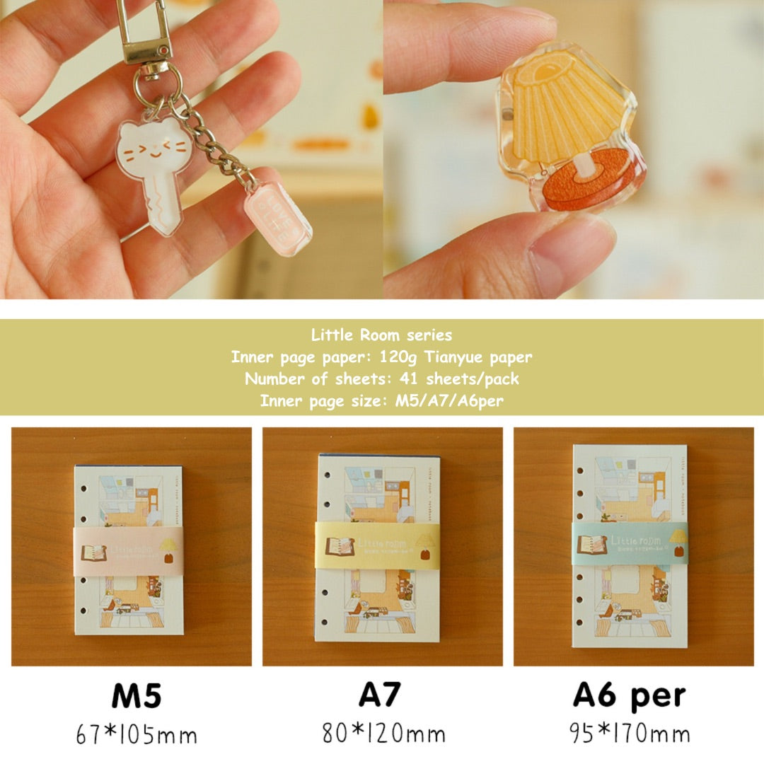 Little Room Monthly Planner Refill & Binder – M5 / A7 / A6per Sizes