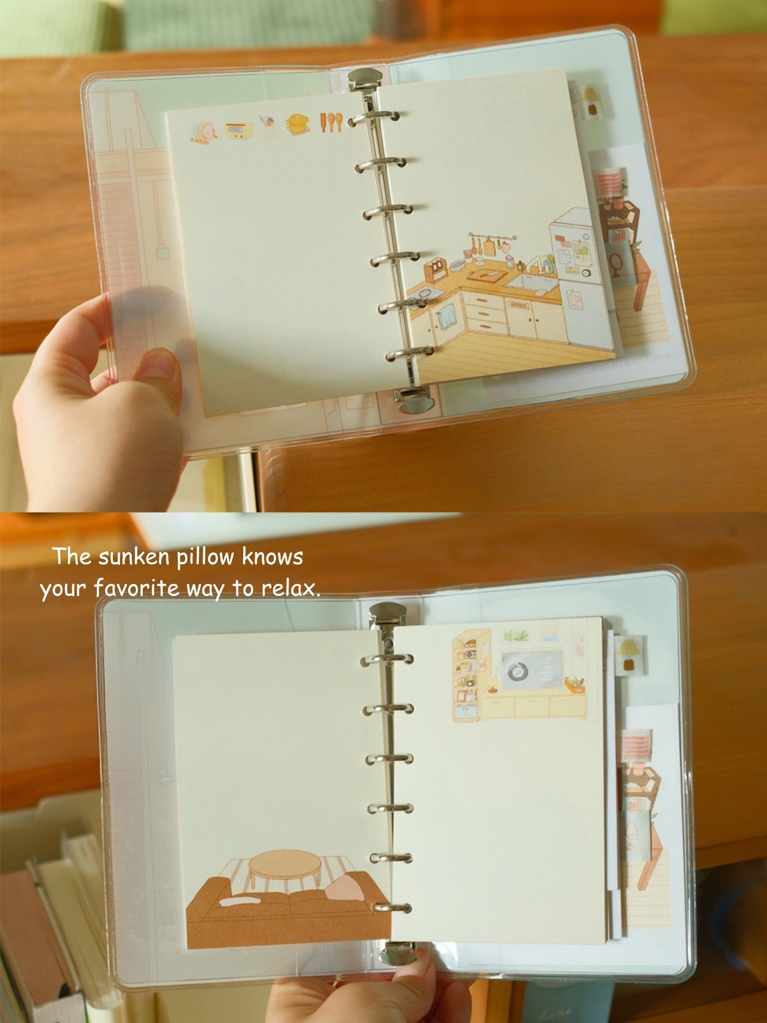 Little Room Monthly Planner Refill & Binder – M5 / A7 / A6per Sizes