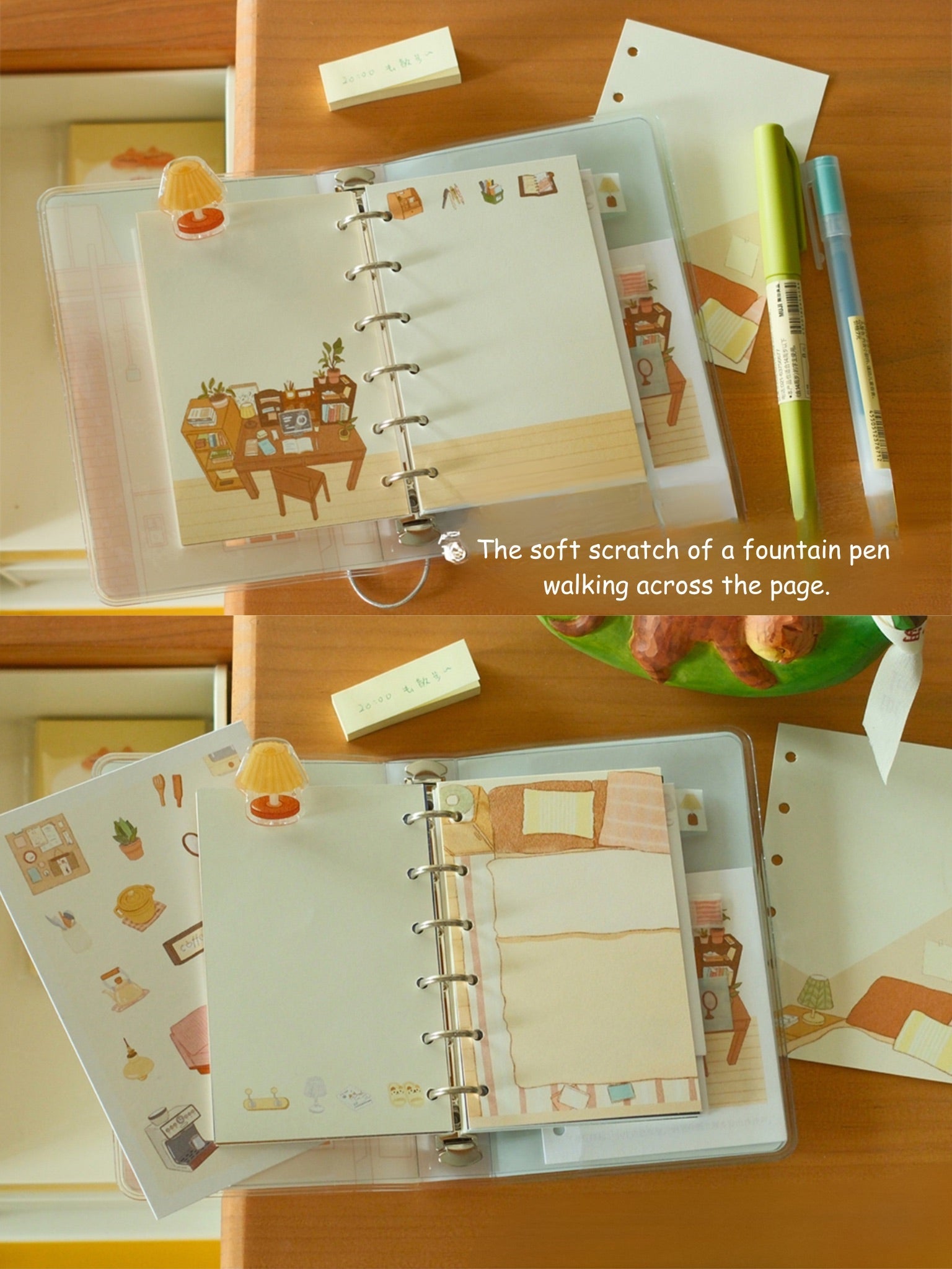 Little Room Monthly Planner Refill & Binder – M5 / A7 / A6per Sizes