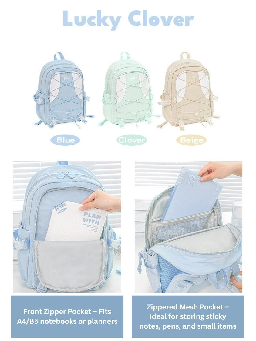 Lucky Clover Light Weight Backpack
