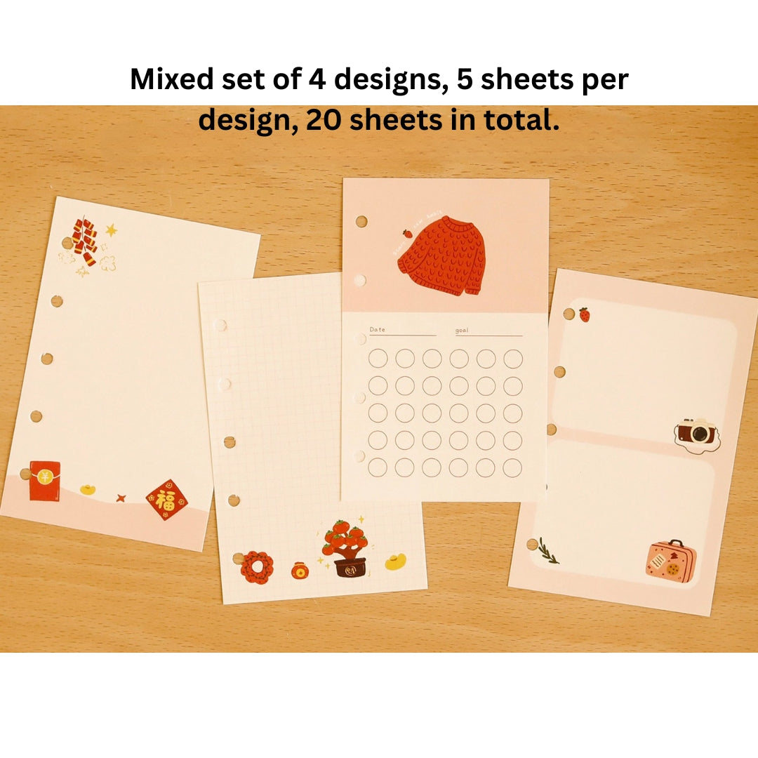 Lucky Wishes Loose-Leaf Inserts