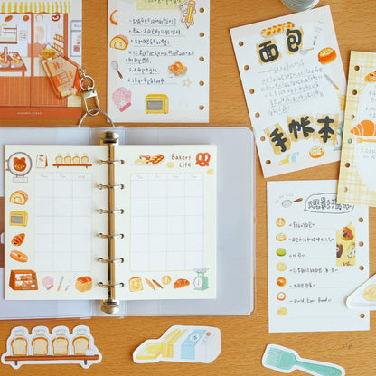 The Sweet Schedule Bakery-Core Binder & Monthly Refills
