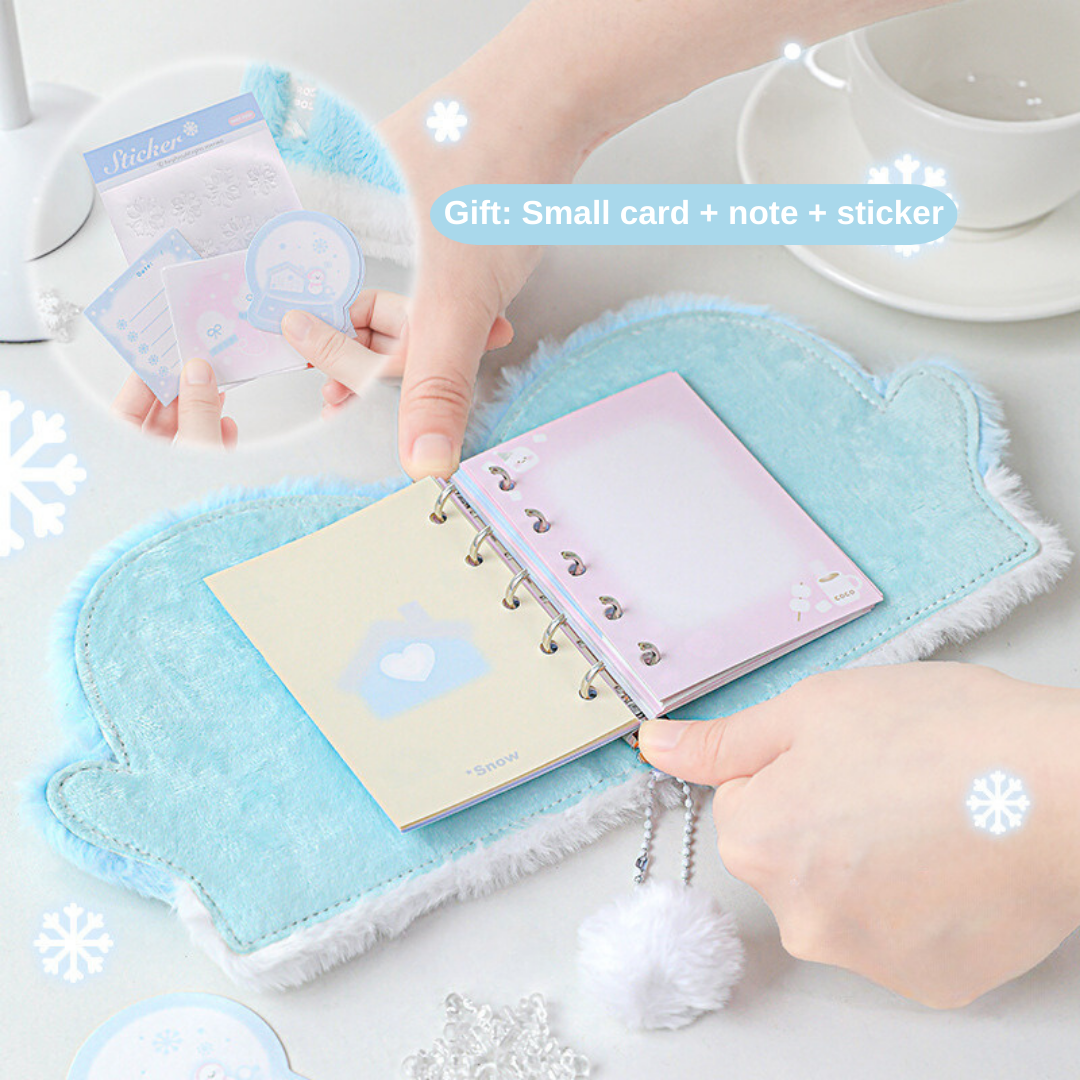 M5 Plush Notebook with Color Inner Pages