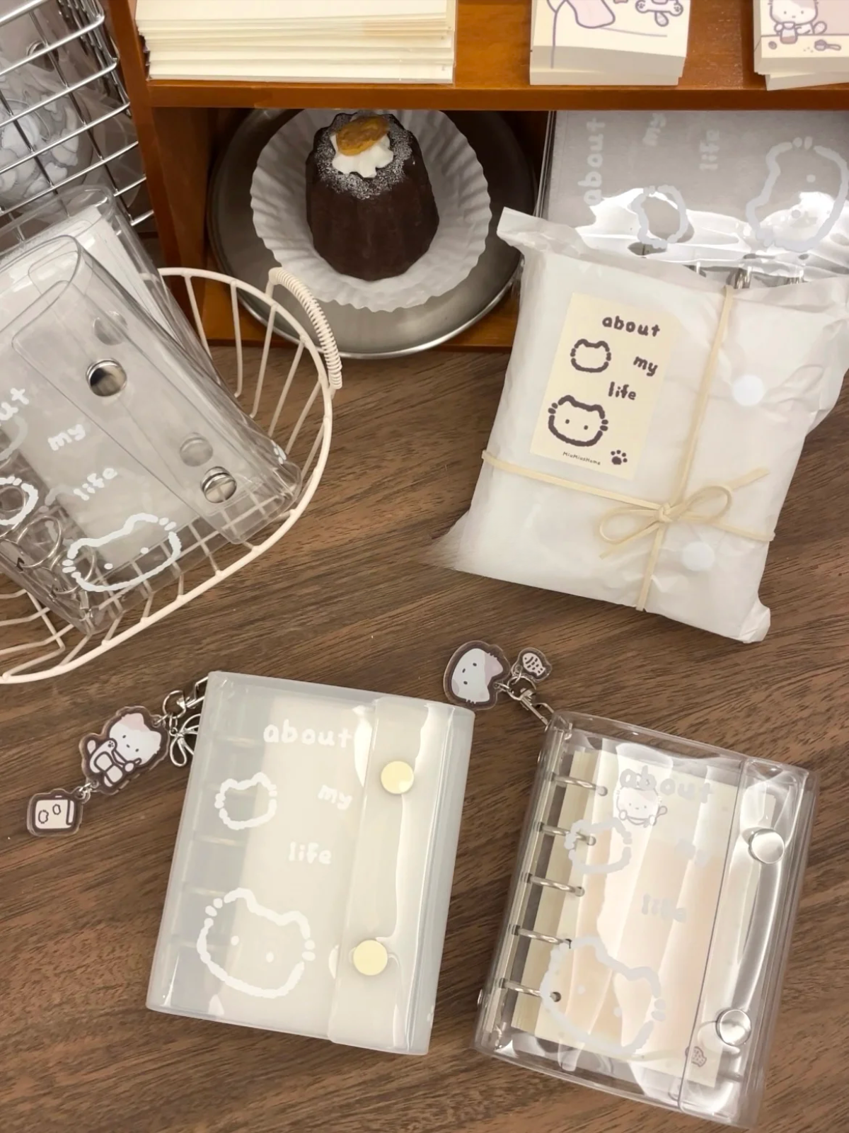 M5 Transparent Refillable Binder Covers, 5-Ring