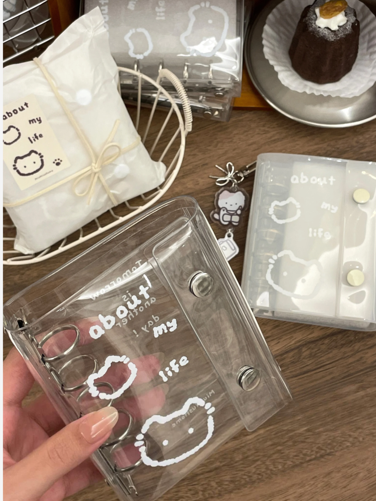 M5 Transparent Refillable Binder Covers, 5-Ring