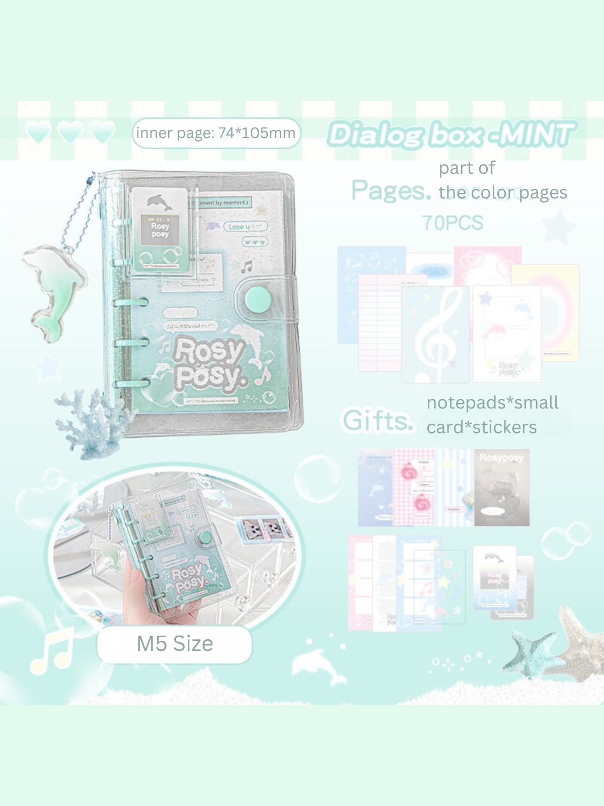 M5 High-Value Pocket Portable Loose-Leaf Binders & Paper