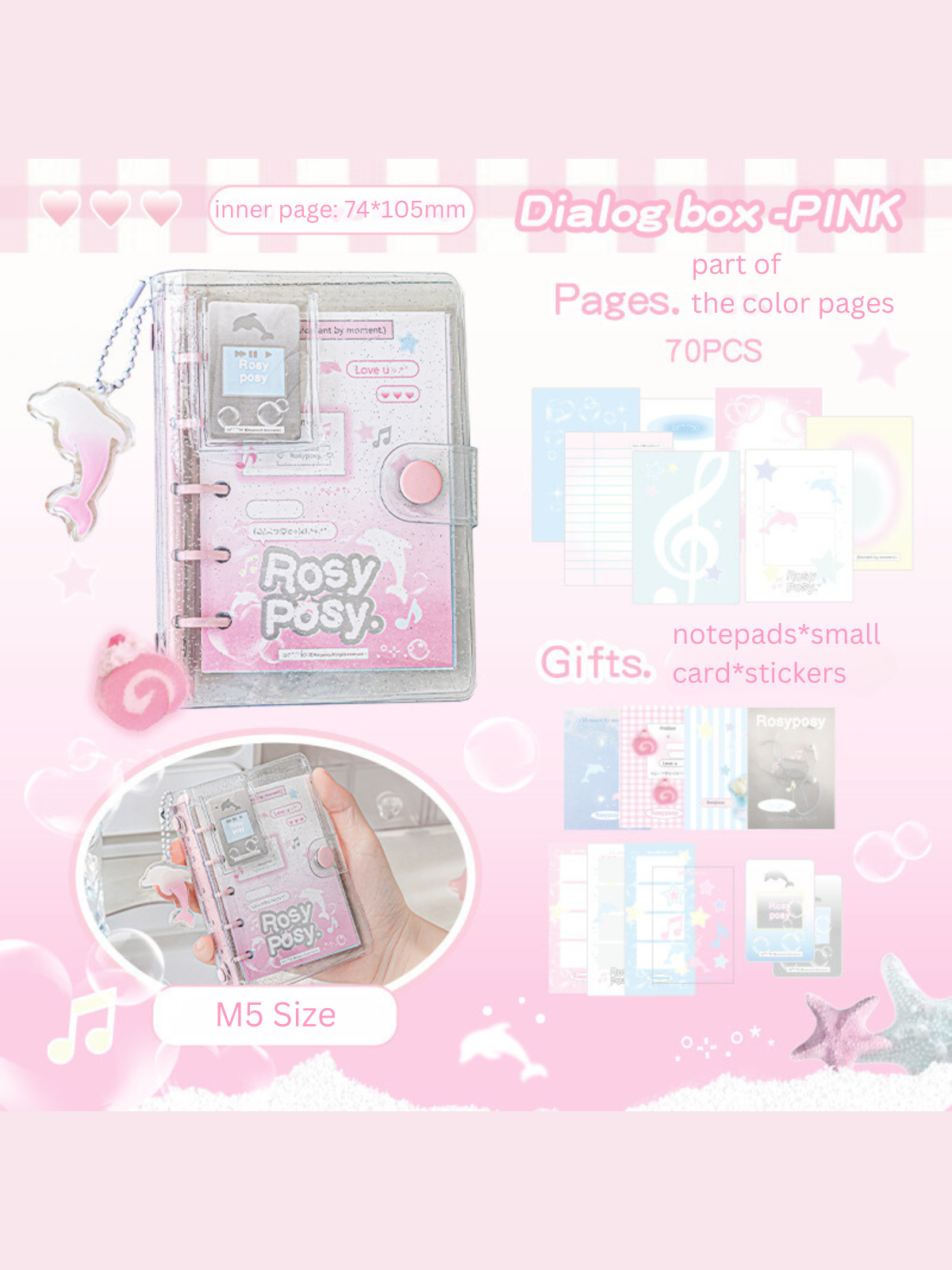 M5 High-Value Pocket Portable Loose-Leaf Binders & Paper