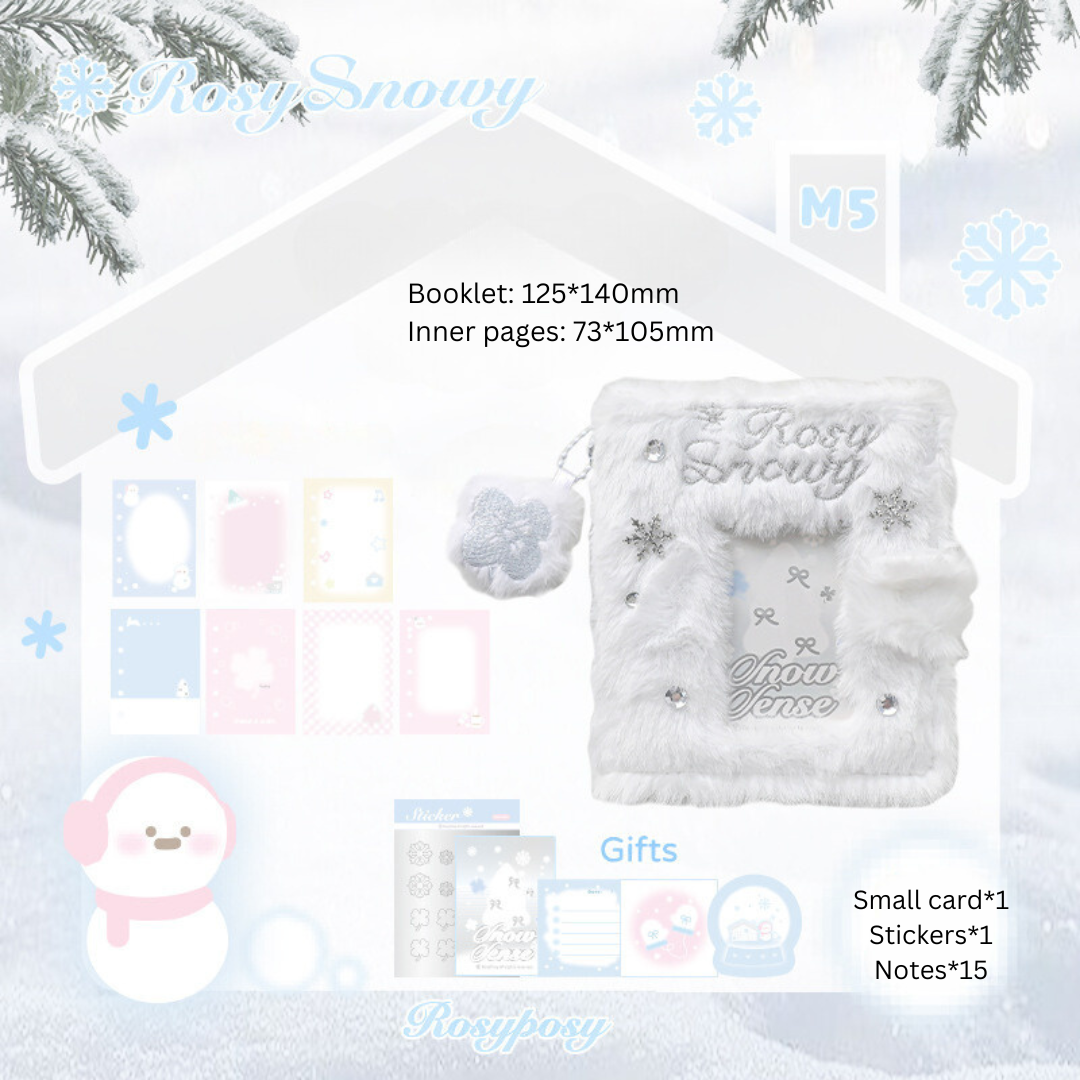 M5 Plush Notebook with Color Inner Pages