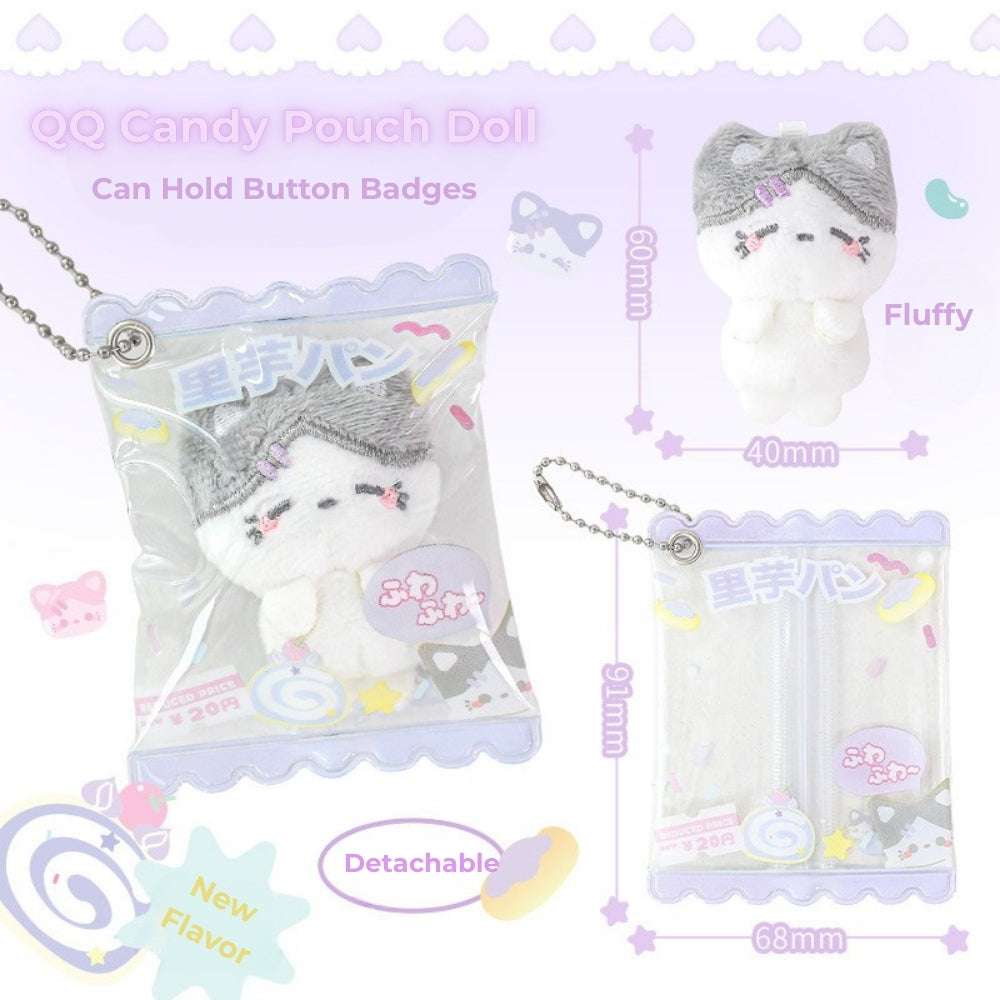 Mini Candy Pouch Doll Keychain