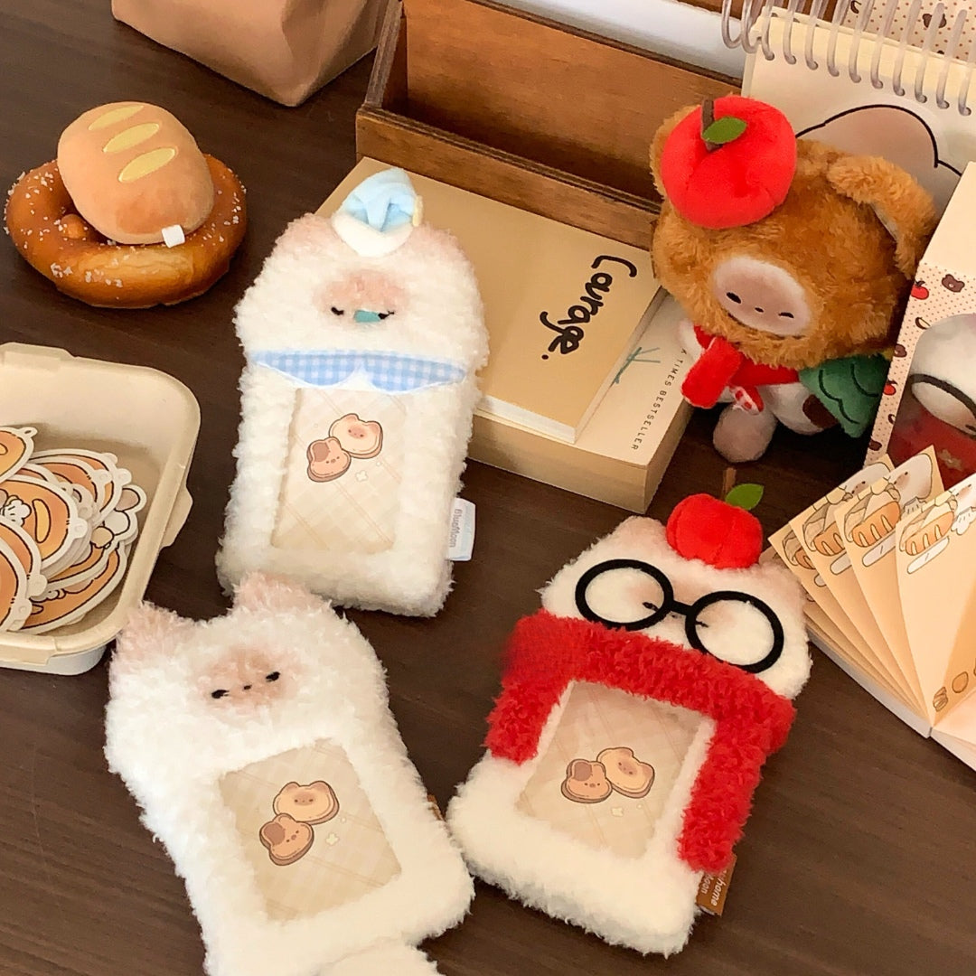 ManTou Cat Pupu Plush Card Holder & ID Case