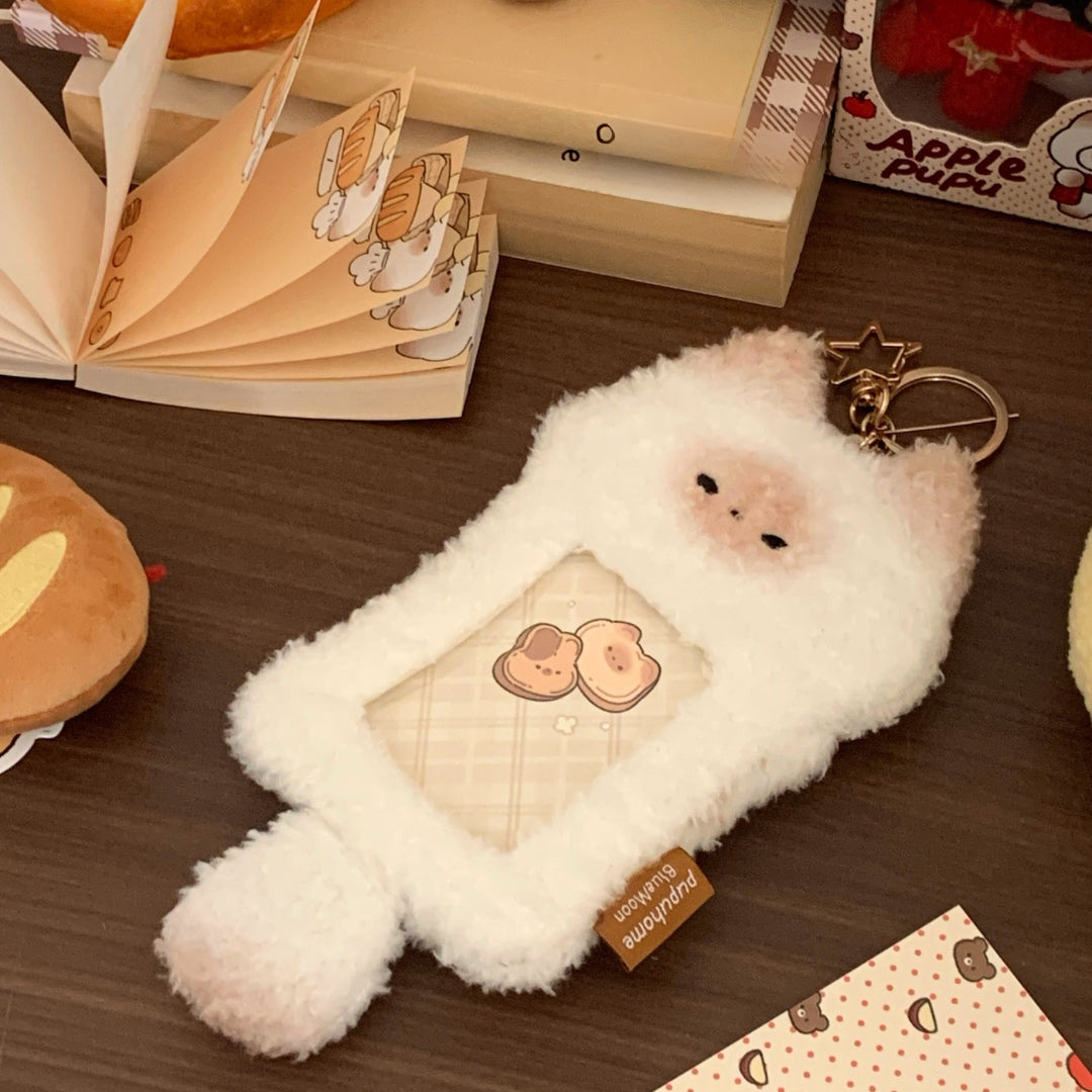 ManTou Cat Pupu Plush Card Holder & ID Case