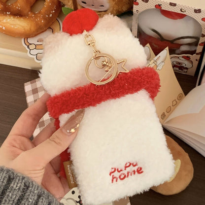 ManTou Cat Pupu Plush Card Holder & ID Case