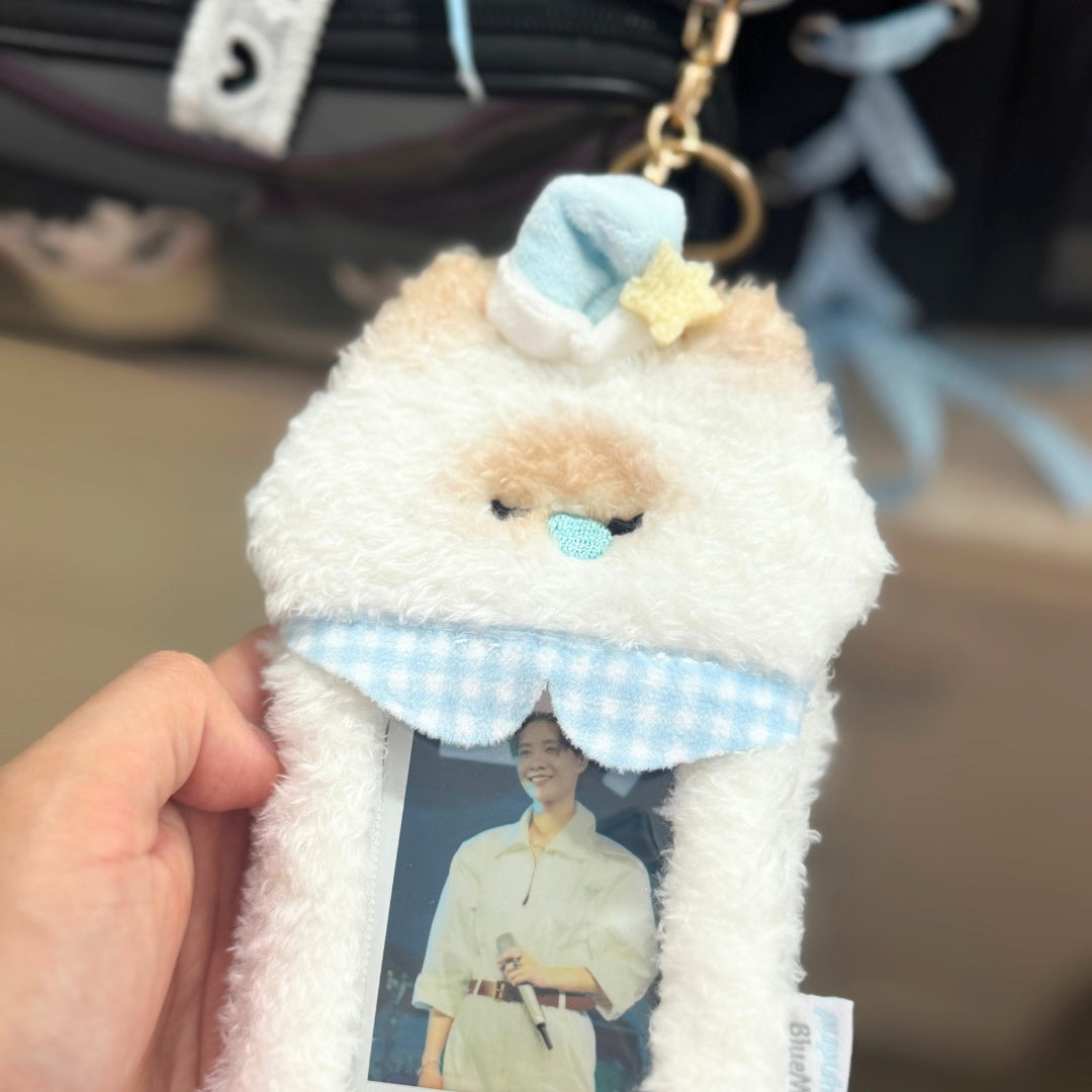 ManTou Cat Pupu Plush Card Holder & ID Case