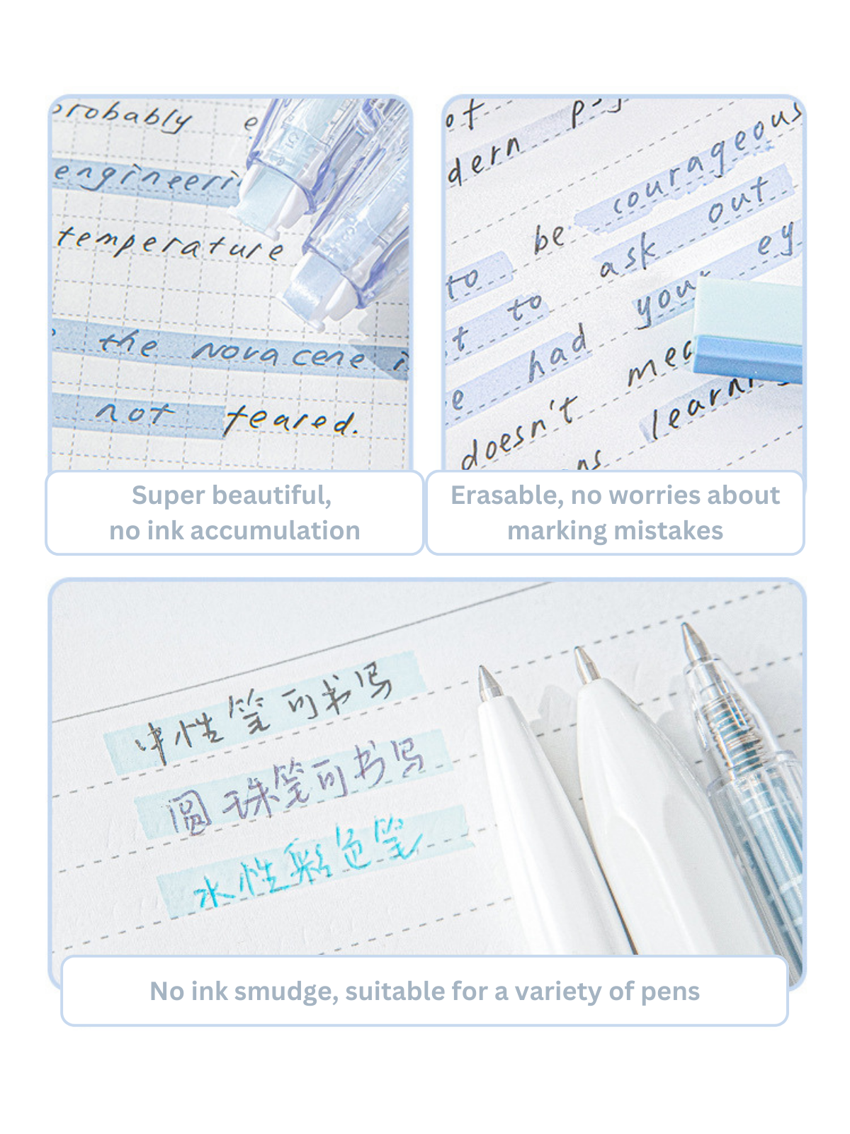 Mark Push-to-Release Light-Colored Marking Tape