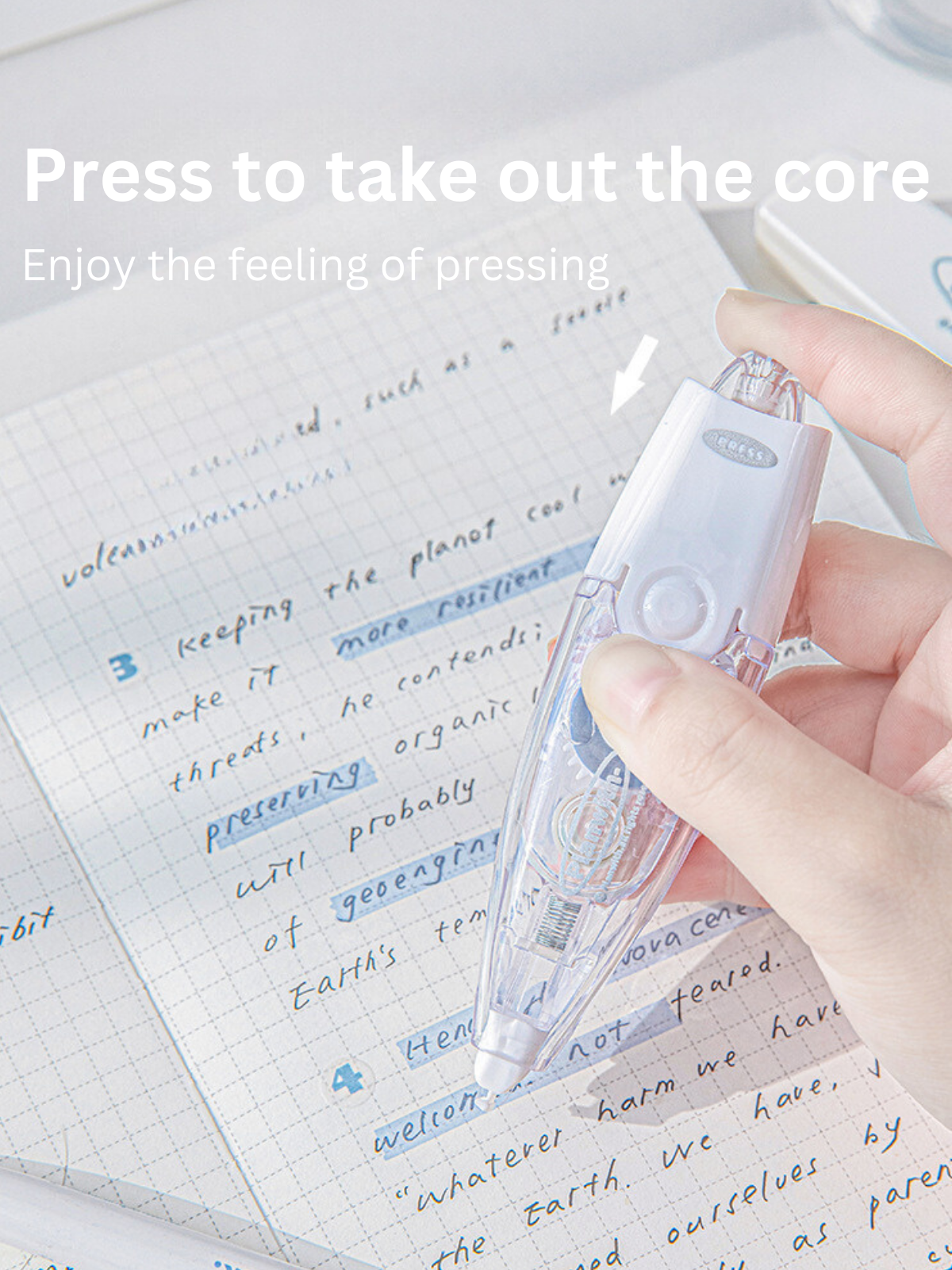 Mark Push-to-Release Marking Tape