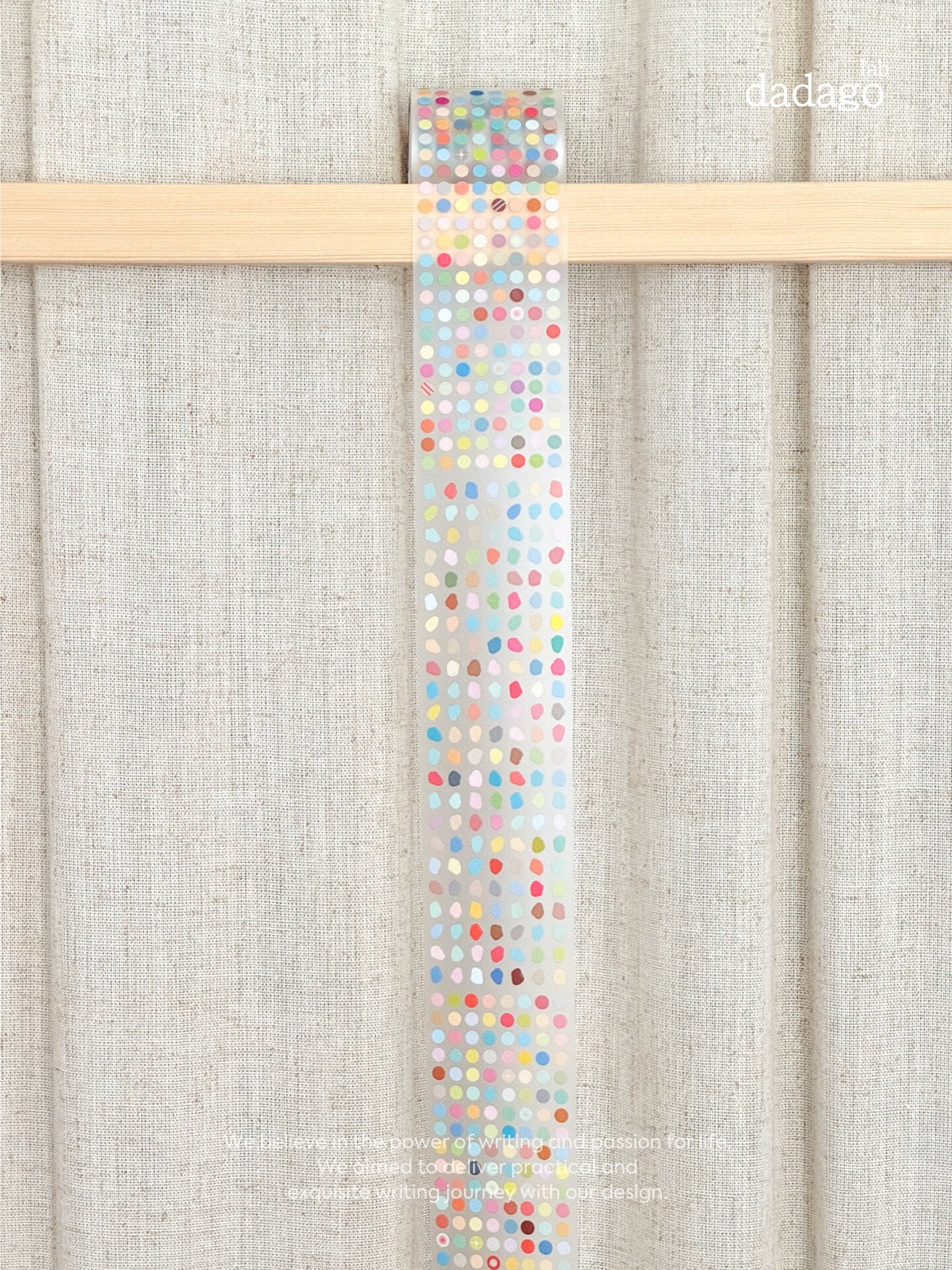 Mini Dots & Cobblestones Sticker Roll