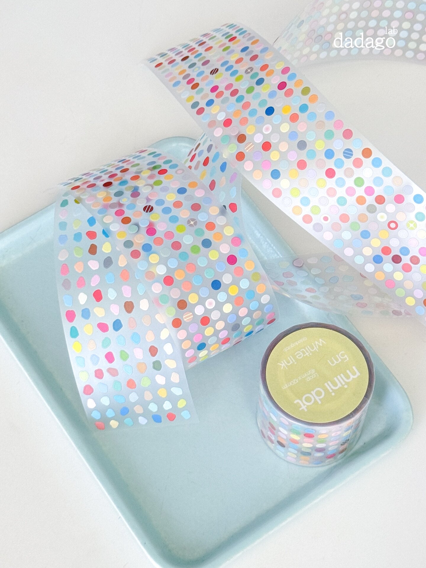 Mini Dots & Cobblestones Sticker Roll