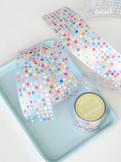 Mini Dots & Cobblestones Sticker Roll