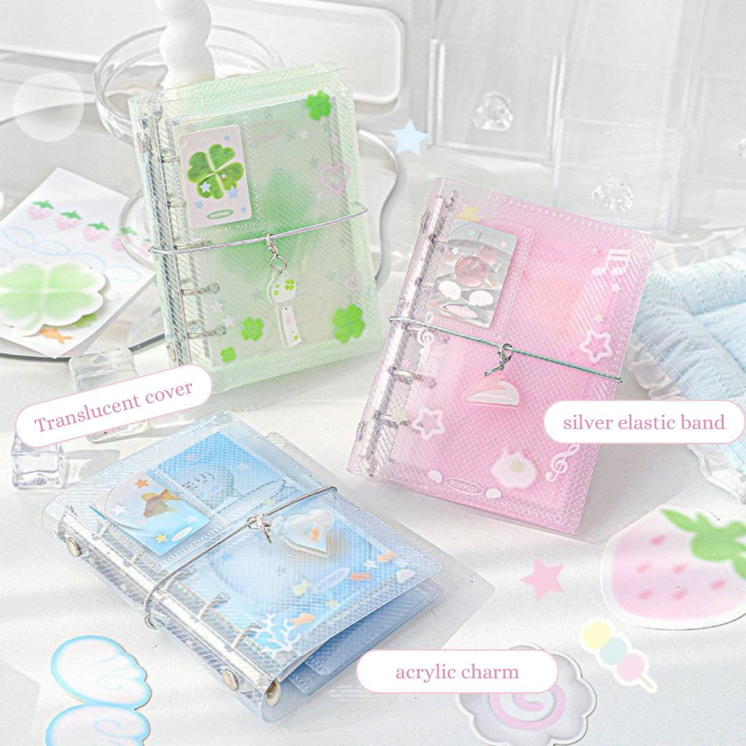 M5 Mini Portable Trifold Binders with Inner Accessories