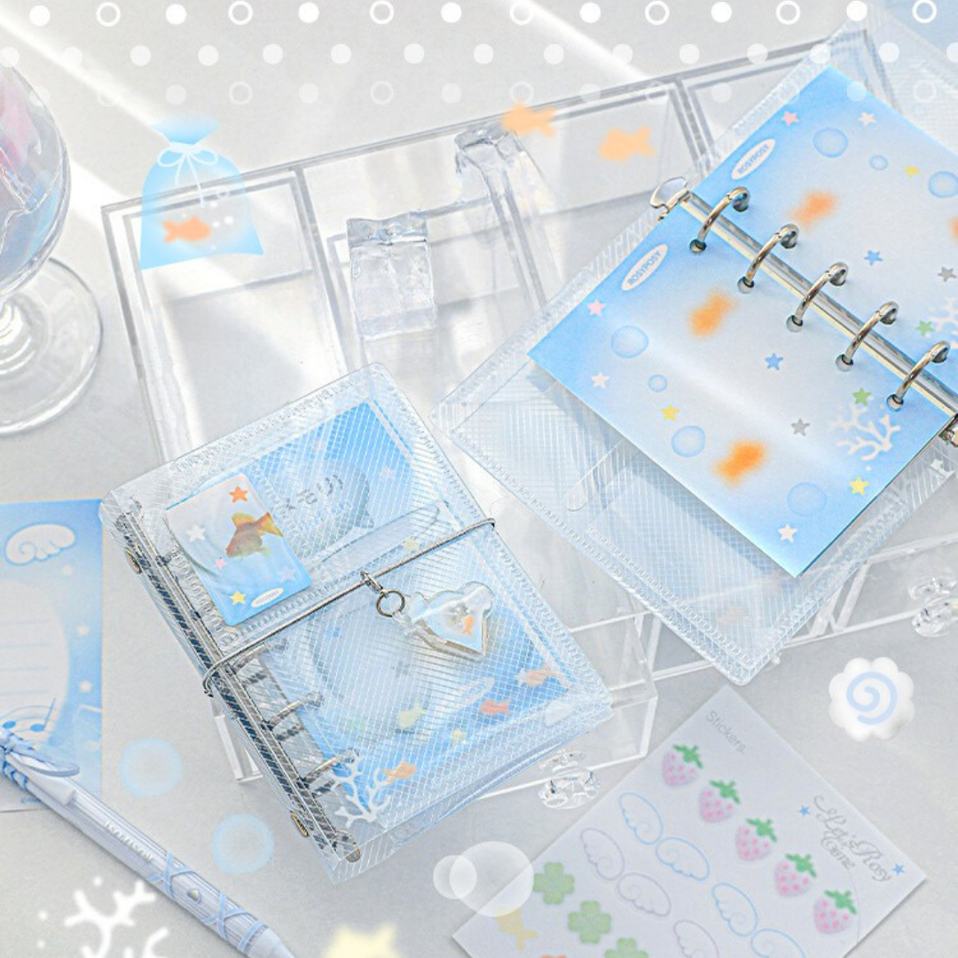 M5 Mini Portable Trifold Binders with Inner Accessories