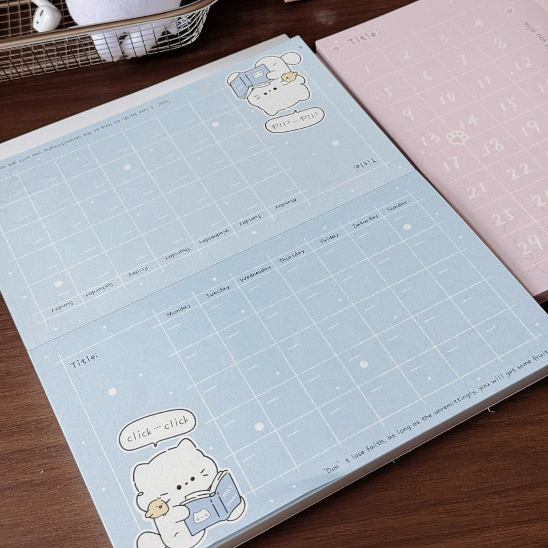 Monthly Stamp Planner Set